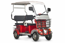 Трицикл электрический Rutrike Gelbert Hara (48/60V, 600W, красный)