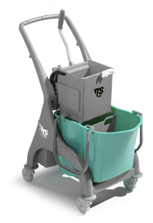 Тележка TTS Nick (25л, отжим O-KEY, серый) (00036247)