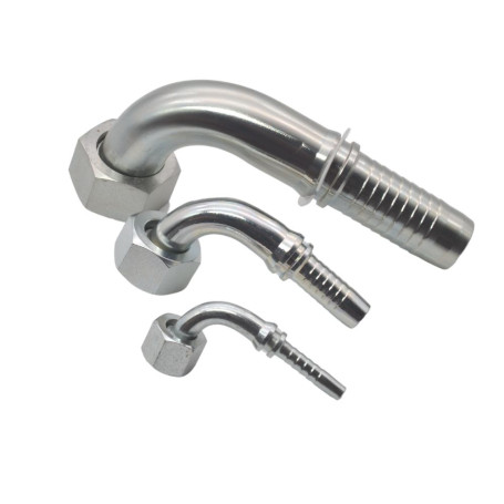 Фитинг высокого давления DKO-L (DN06, М12х1.5г, 90гр, оцинк) Robin