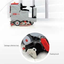 Поломоечная машина Bennett Hussar H120-75R PRO (200Ач, Li)