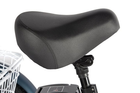 Трицикл электрический Eltreco Porter Fat 500 (темно-синий)