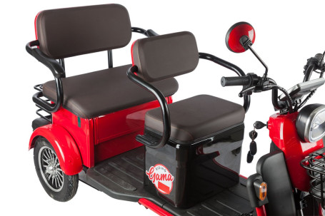 Трицикл электрический Rutrike Gelbert Kappa (48/60V, 650W, синий)