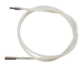 Гибкий удлинитель для ерша Haug Bursten (1500мм, Д 6мм, c резьбой, белый)