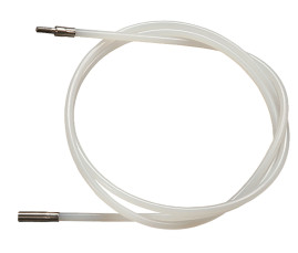 Гибкий удлинитель для ерша Haug Bursten (1500мм, Д 6мм, c резьбой, белый)