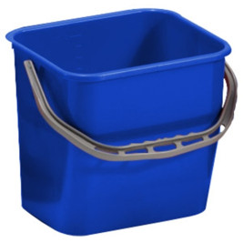 Ведро TTS (12л, пластик, ручка, синий)