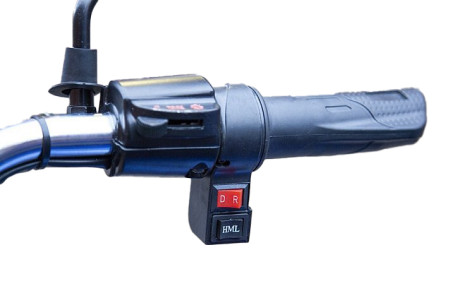 Трицикл электрический Rutrike Круиз 60V/1000W (синий)