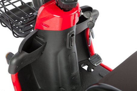 Трицикл электрический Rutrike Gelbert Kappa (48/60V, 650W, красный)