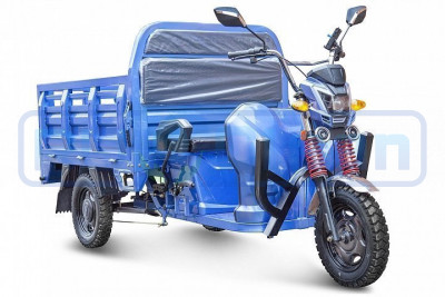 Трицикл электрический Rutrike Антей-У 1500 60V1000W (синий)