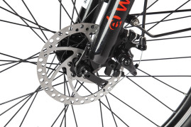 Электровелосипед Eltreco White (бело-синий)