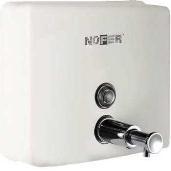Диспенсер для мыла Nofer (белый) 03004.W