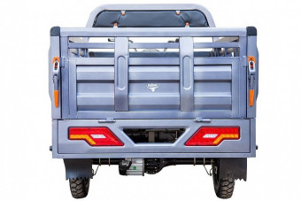 Трицикл электрический Rutrike Антей-У 1500 60V1000W (серый)