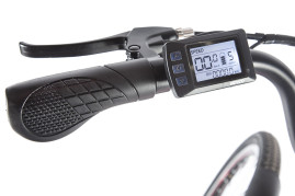 Электровелосипед Eltreco White (бело-серый)