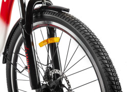 Электровелосипед Eltreco White (бело-серый)