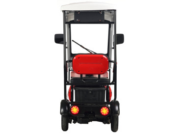 Трицикл электрический Rutrike Gelbert Lich(48/60V, 600W, красный)