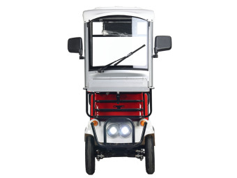 Трицикл электрический Rutrike Gelbert Lich(48/60V, 600W, красный)