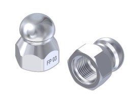 Форсунка каналопромывочная PA ST3 (050, 1/4"г, 3отв, бой назад)