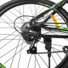 Электровелосипед Eltreco XT 600 D (черно-зеленый)
