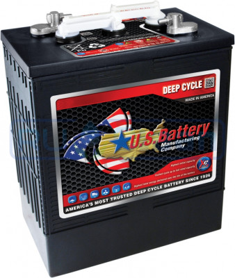 Тяговый аккумулятор U.S. Battery US 305E XC2 (6В, 245Ач, кислота)