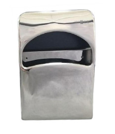 Диспенсер для туалетных накладок Nofer (нерж., мини, глянцевый)