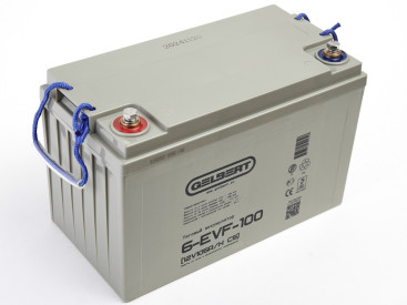 Тяговый аккумулятор Gelbert 6-EVF-100 (12В, 105Ач, AGM)
