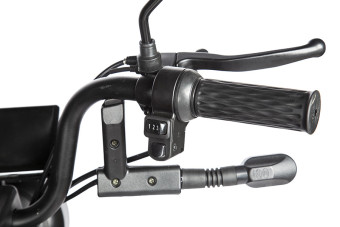 Трицикл электрический Rutrike Экипаж (черный)