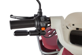 Трицикл электрический Rutrike Gelbert Mercury (48/60V, 650W, бело-красный)