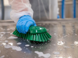 Щетка ручная XL Vikan (230мм, супер жесткий, зеленый)