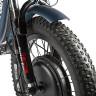 Трицикл электрический Eltreco Porter Fat 700 (темно-синий)