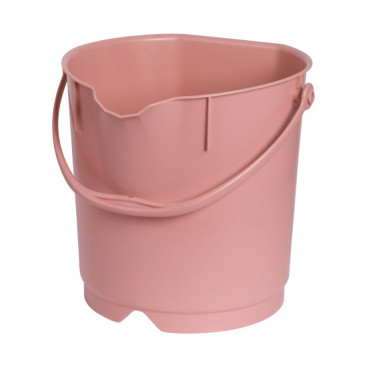 Ведро FBK (9 л, полипропилен, розовый)