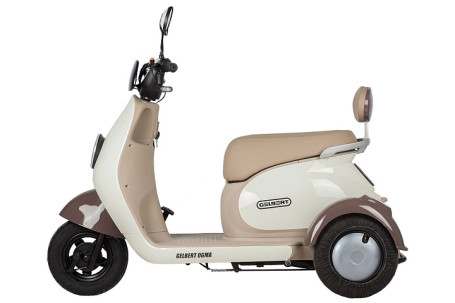 Трицикл электрический Rutrike Gelbert Ogma (48/60V, 650W, серый)