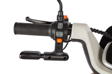 Трицикл электрический Rutrike Gelbert Ogma (48/60V, 650W, серый)