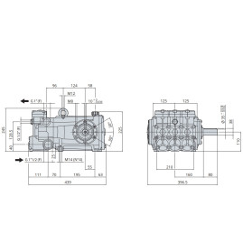 Насос высокого давления Annovi Reverberi RTD 130.200 N (200бар, 130л/мин)