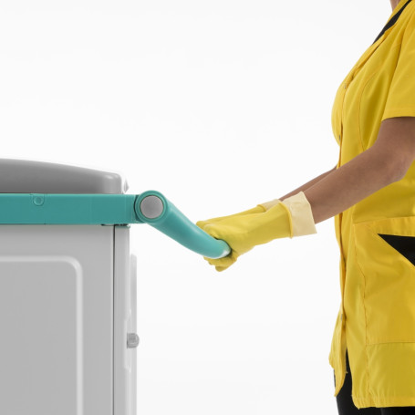 Тележка TTS Magic System 720E (ручка, 2х20л, 4х4л, закрытая, держ. мешка 150л)