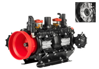 Мембранный насос AR 370 BP TWIN C/F (BlueFlex, 20 бар, 371.5 л/мин, ВОМ 1&quot;⅜-полый вал 32 мм)