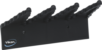 Настенный держатель для инвентаря Vikan (черный)