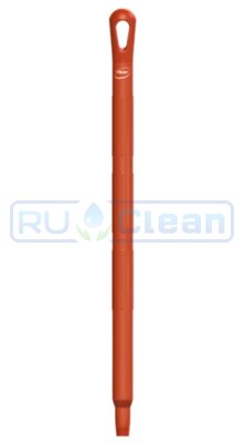 Ручка ультра гигиеническая Vikan (d32мм, 65см, красный)