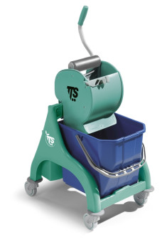 Тележка TTS Nick (1х25л, отжим Dry, без ручки, зеленый)