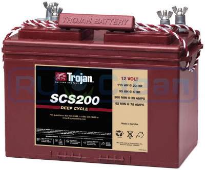 Аккумуляторная батарея Trojan SCS200 (12В, 95Ач, Acid)