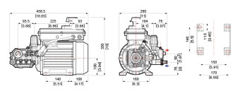Мойка высокого давления Comet MTP ZW-K 13/180 TS VA
