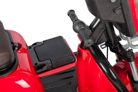 Трицикл электрический Rutrike Gelbert Sun (48/60V, 650W, оранжевый)