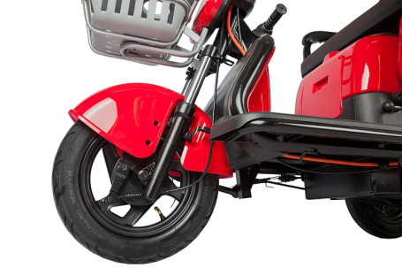 Трицикл электрический Rutrike Gelbert Sun (48/60V, 650W, оранжевый)