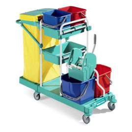 Тележка TTS  Green 150 (колеса Ø 100 мм, зеленый)