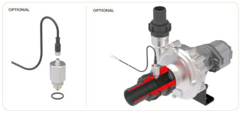 Насос центробежный Comet  C610HS-M11 (11.8 бар, 655 л/мин, нерж, с гидромотором)