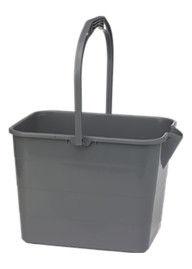 Ведро пластиковое Vikan (15л, серый)