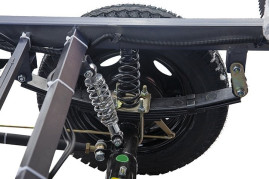 Трицикл электрический Rutrike D4 1800 60V1500W (темно-серый) 