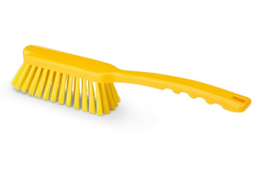 Щетка IGEAX с ручкой (390мм, жесткий, желтый)