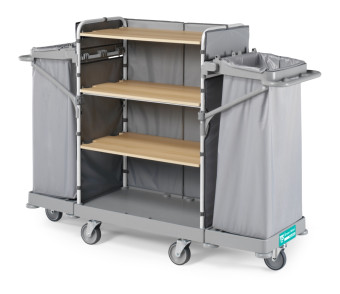 Тележка для отелей TTS GREEN HOTEL 925 (120л, 4 полки, колеса d150мм)