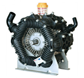Насос мембранный Bertolini POLY 2260 VD (15бар, 260л/мин, ВОМ 1"3/8, 2х-сторонний)