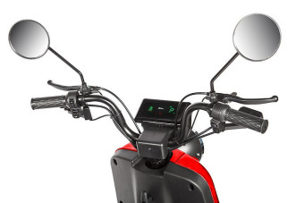 Трицикл электрический Rutrike Топик (красный)