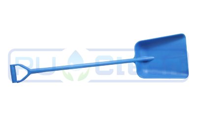 Лопата FBK (полипропилен, 330х380х1330 мм, синий)